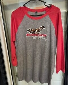 BFR 3/4 Sleeve Raglan Tee Shirt